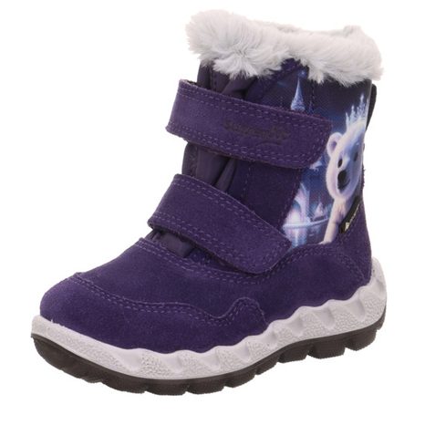 DIEVČENSKÉ SNEHULE ICEBIRD PURPLE/GREY GTX SUPERFIT 1-006011-8540
