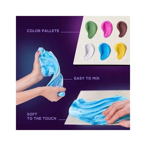 OKTO SENSOTY ART VÝTVARNÁ SADA ”KVĚTINOVÉ ZÁHONY V HOLANDSKU” 30X40 CM, WIKY, W034369