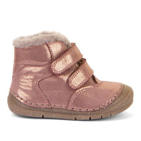 DÍVČÍ ZIMNÍ BOTY FLEXIBLE PAIX UP WINTER PINK GOLD, FRODDO, G2110143-13, RŮŽOVÁ