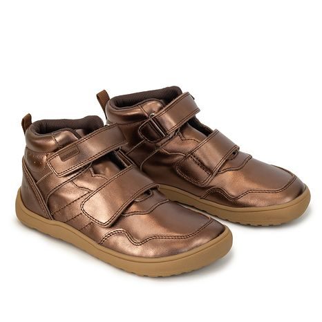 DÍVČÍ CELOROČNÍ BOTY BAREFOOT  TIRA BROWN, PROTETIKA, HNĚDÁ