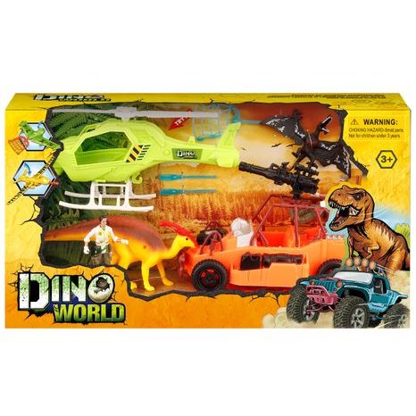 Súprava dinosaura s figúrkou a efektmi, Wiky, W014211