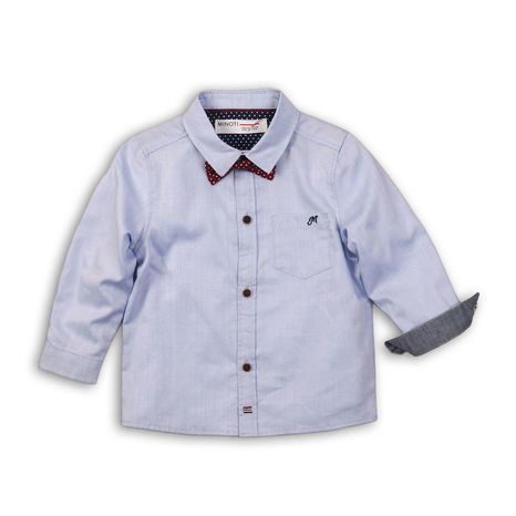 KOŠEĽA CHLAPČENSKÁ S MOTÝLIKOM, MINOTI, FORMAL 6, SVĚTLE MODRÁ