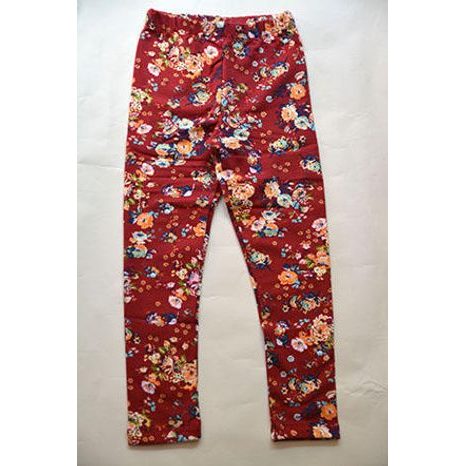 Leggings of Girl, Wendee, FS64212-2, Burgundia