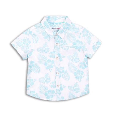 PÓLÓ FIÚK RÖVID UJJÚ, MINOTI, KERESEK 1, FEHÉR