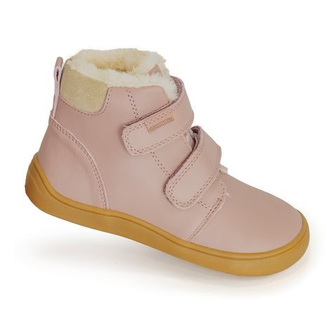 LÁNYOK TÉLI CSIZMA BAREFOOT DENY PINK, PROTETIKA, RÓZSASZÍN