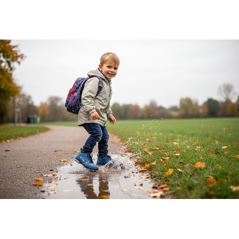 ÎNCĂLȚĂMINTE PENTRU TOATE ANOTIMPURILE PENTRU COPII JUPITER GTX BOA, SUPERFIT,1-009069-8080, ALBASTRU