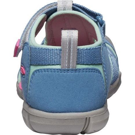 DÍVČÍ SANDÁLY SEACAMP II CNX CORONET  BLUE/HOT PINK, KEEN, 1028841/1028850