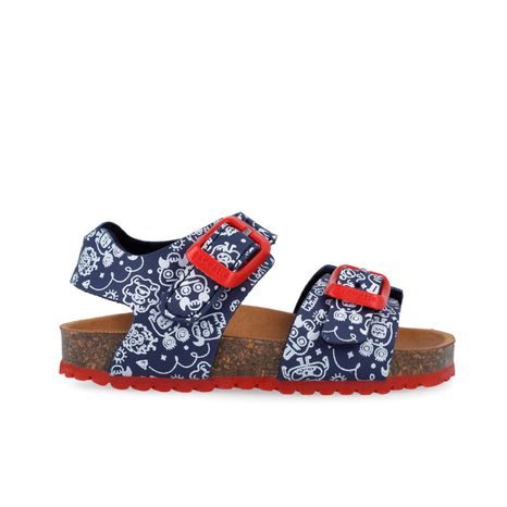 CHLAPČENSKÉ SANDÁLE BIO ESTAMPADO AZUL MARINO BIOMECANICS 262462-A089