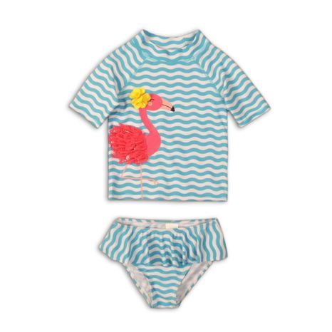 Set costum de baie pentru fete, Minoti, TG RASH 9,