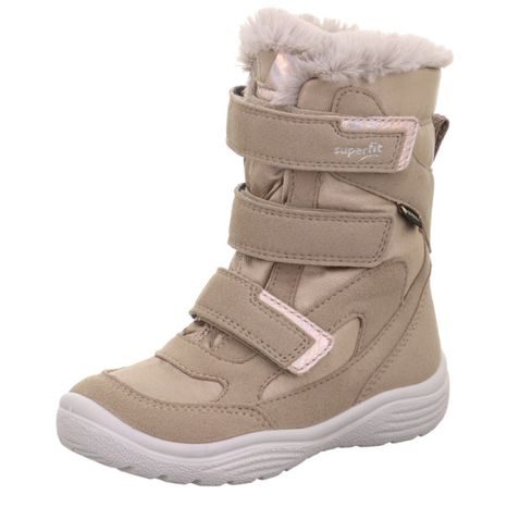 DÍVČÍ ZIMNÍ BOTY SUPERFIT CRYSTAL GTX  BEIGE 1-009090-4000