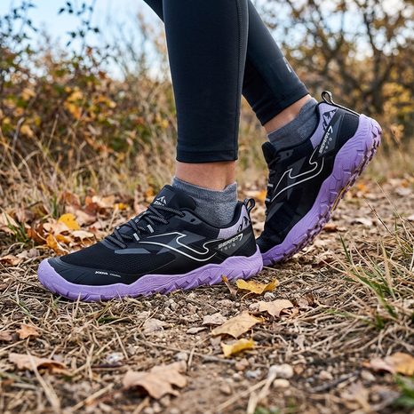 TENISI TRAIL BAREFOOT PENTRU COPII SIERRA JUNIOR BLACK JOMA BFSIEJW2601