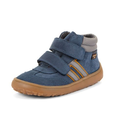 FIÚ EGÉSZ ÉVES BOKASZÁRÚ BAREFOOT CIPŐ F-MOTION TEX DENIM FRODDO G3110285-2