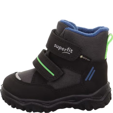 CHLAPČENSKÉ ZIMNÉ TOPÁNKY HUSKY1 BLACK/BLUE SUPERFIT 1-006045-0010