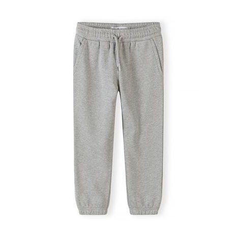 TEPLÁKY SLIM-FIT S ELASTICKÝM PASEM A STAHOVACÍ ŠŇŮRKOU 3PACK MINOTI 29FLEECE285