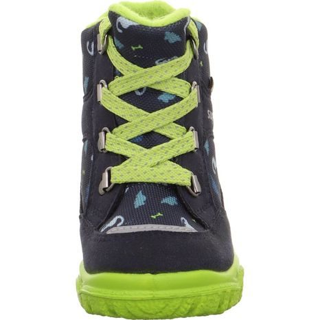 CHLAPČENSKÉ ZIMNÉ TOPÁNKY HUSKY1 BLUE/LIGHT GREEN GORE-TEX, SUPERFIT,1-006046-8000
