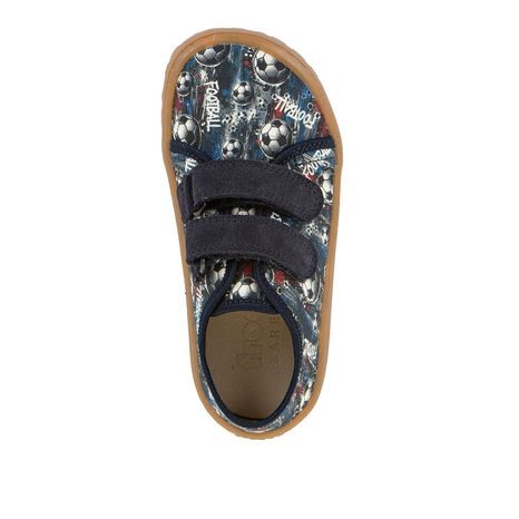CHLAPČENSKÉ PLÁTENÉ BAREFOOT TENISKY CANVAS BLUE+ FRODDO G1700440-29