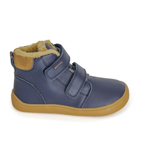 Ghete joase pentru baietiBarefoot DANY Navy, Protetika, albastru