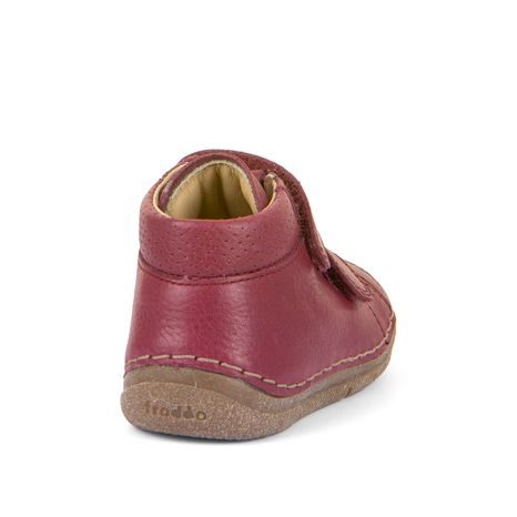DÍVČÍ KOTNÍKOVÁ OBUV PAIX UP BORDEAUX, FRODDO, G2130332-6, ČERVENÁ