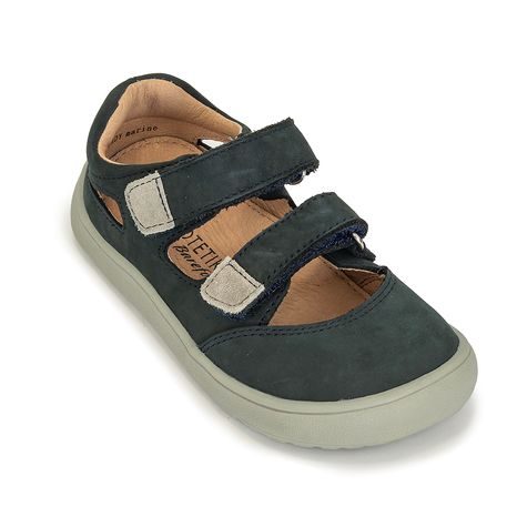 CHLAPECKÉ SANDÁLY BAREFOOT PADY MARINE, PROTETIKA, ČERNÁ