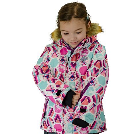 DÍVČÍ BUNDA LYŽAŘSKÁ ZIMNÍ SOLA PIDILIDI, PD1150-01