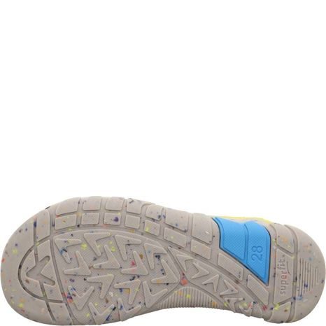 DETSKÉ TENISKY BAREFIT TRACE YELLOW/TURQUOISE SUPERFIT 1-006037-6000