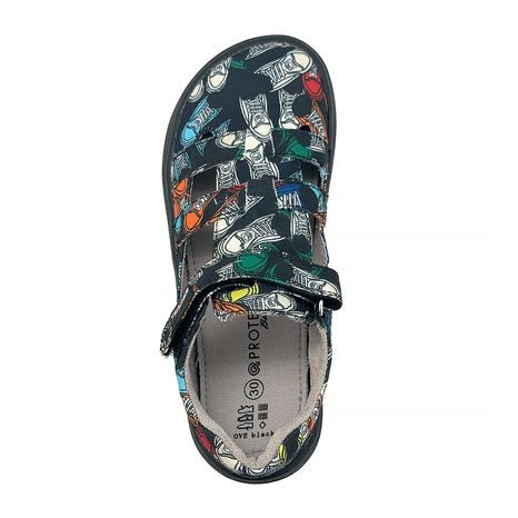 PAPUČE DĚTSKÉ BAREFOOT PROTETIKA OVE BLACK