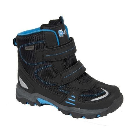 topánky chlapčenské zimné, Bugga, B044, modrá