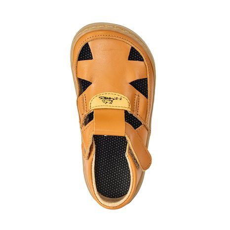 DETSKÉ SANDÁLE BAREFOOT PEGRES, SBF51 BROWN