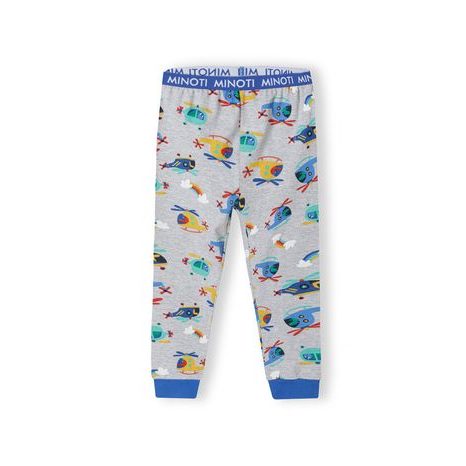 CHLAPČENSKÉ PYŽAMO 2PACK, MINOTI, 15PJ 9, MODRÁ
