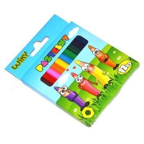 Crayons rövid 12db, WIKY, 811002