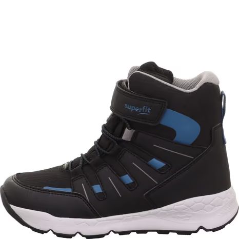 CHLAPČENSKÉ ZIMNÉ TOPÁNKY FREE RIDE BLACK/BLUE GTX SUPERFIT 1-000568-0010