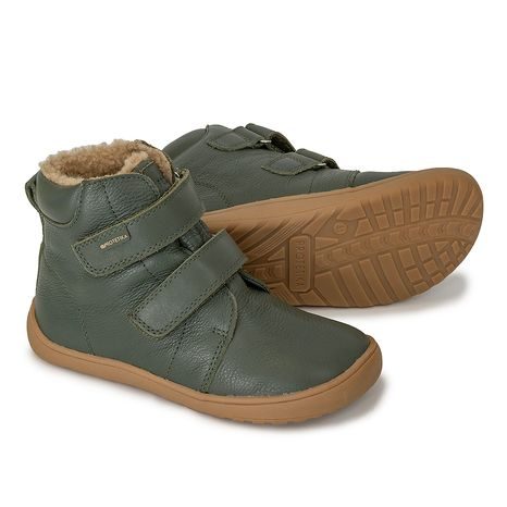 CHLAPECKÉ ZIMNÍ BAREFOOT BOTY DARYK KHAKI, PRO-TEX, PROTETIKA, KHAKI