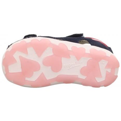 DÍVČÍ SANDÁLY FANNI, SUPERFIT, 1-600036-8010, MODRÁ