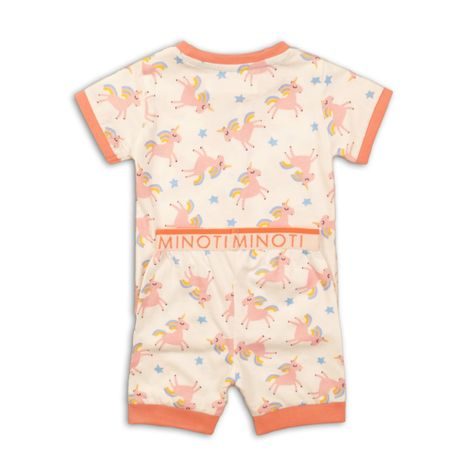 PIJAMALE SCURTE PENTRU FETIȚE, MINOTI, PYJA 28, ALB