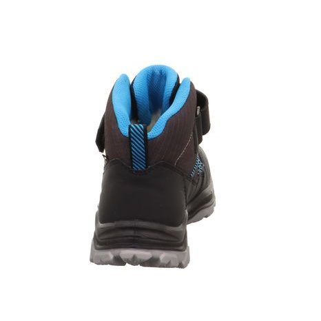 CHLAPECKÉ ZIMNÍ BOTY JUPITER BLACK/TURQUOISE GORE-TEX, SUPERFIT, 1-000055-0000