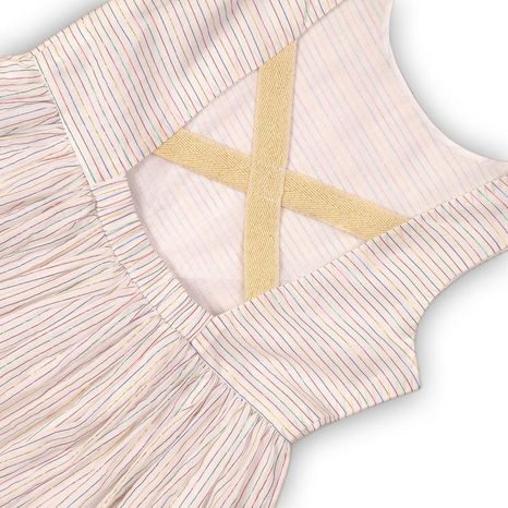 ROCHIE PENTRU FETE DIN BUMBAC, MINOTI, ISLAND 3, ALB