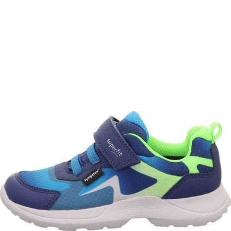CHLAPECKÉ TENISKY SUPERFIT RUSH BLUE/LIGHT GREEN 1-000209-8000