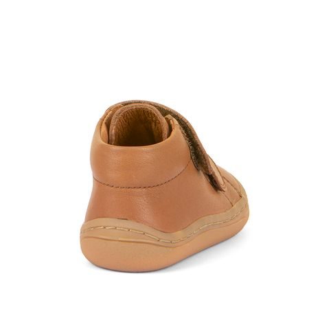 DĚTSKÉ BAREFOOT TENISKY FIRST STEP COGNAC FRODDO G2130342-10 HNĚDÁ