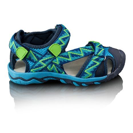 CHLAPECKÉ SANDÁLY SPORTOVNÍ BURNE, BUGGA, B00180-04, MODRÁ