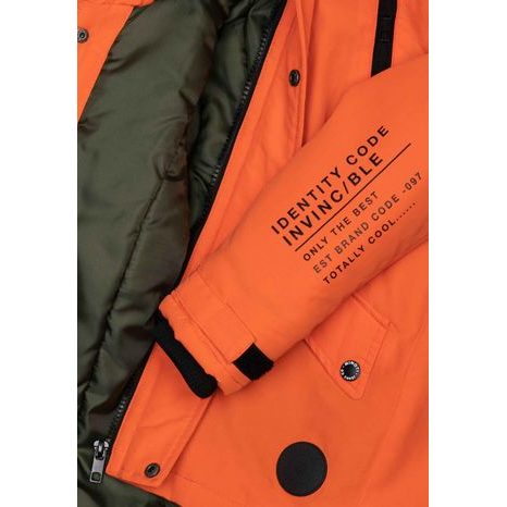 PALTON PENTRU BĂIEȚI PARKA, MINOTI, BLAZER 2, PORTOCALIU