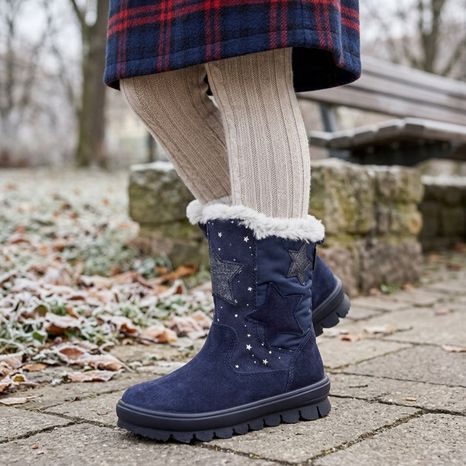 DÍVČÍ ZIMNÍ BOTY FLAVIA BLUE GTX SUPERFIT 1-000219-8000