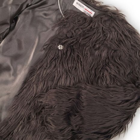 KABÁT LÁNY SZŐRÖS, MINOTI, PIRÍTOTT 6, ANTRACIT