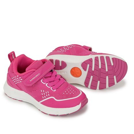 DÍVČÍ TENISKY ELASTICOS FUCSIA, BIOMEANICS, 241270-B146, ČERVENA