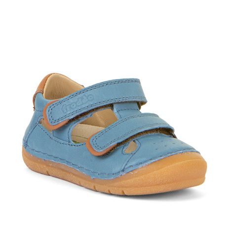 DĚTSKÉ SANDÁLY PAIX UP DOUBLE JEANS FRODDO G2150198-1 SVĚTLE MODRÁ