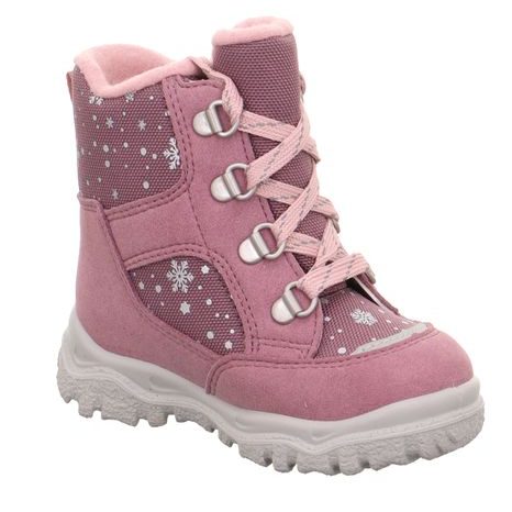 CIZME DE IARNĂ PENTRU FETE HUSKY1 VIOLET/PINK GORE-TEX, SUPERFIT,1-006046-8500