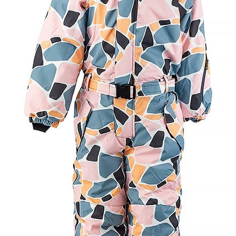 DIEVČENSKÁ LYŽIARSKA KOMBINÉZA BENGO, PIDILIDI, PD1153-01, RUŽOVÁ