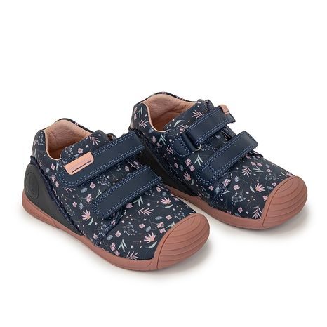 DÍVČÍ CELOROČNÍ TENISKY, BIOMECANISC, 241102-A183, MODRÁ