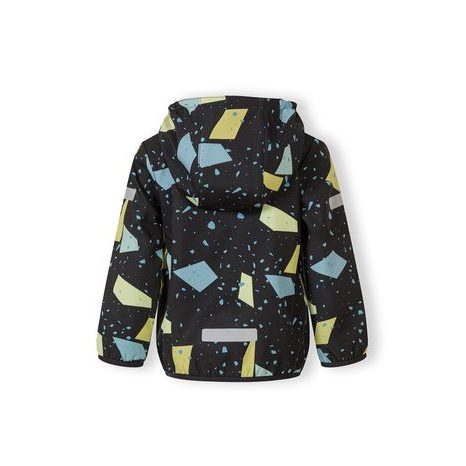 CHLAPČENSKÁ SOFTSHELLOVÁ BUNDA MINOTI 29COAT208 MODRÁ