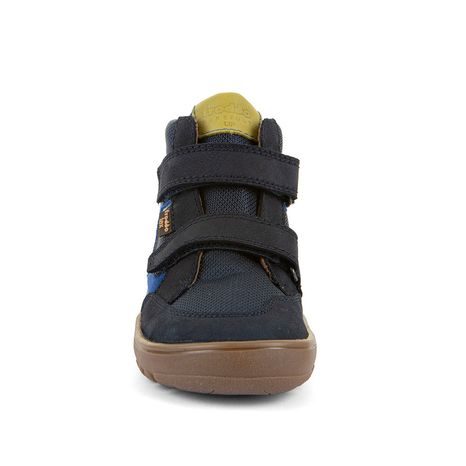 CHLAPČENSKÉ CELOROČNÉ ČLENKOVÉ BAREFOOT TOPÁNKY UP HILL TEX DARK BLUE FRODDO G3110281