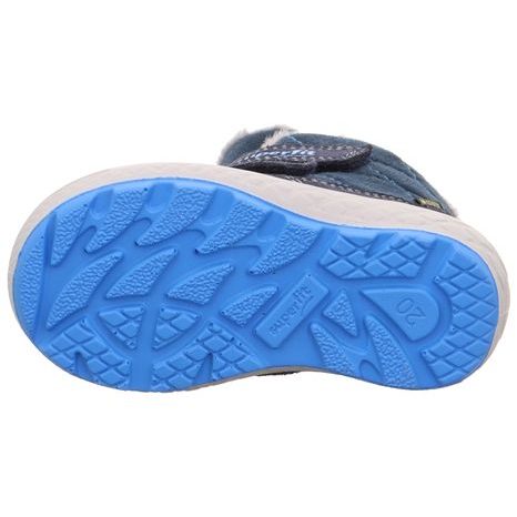 CHLAPČENSKÉ ZIMNÉ TOPÁNKY GROOVY 2.0 BLUE/TUQUOISE GORE-TEX, SUPERFIT,1-106314-8000